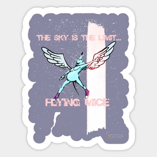 the sky is the limit Sticker